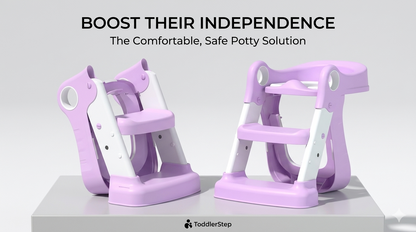 toilet ladder with PU seat