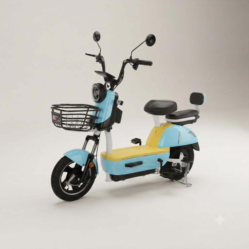adult two-wheel electric scooter bicycle