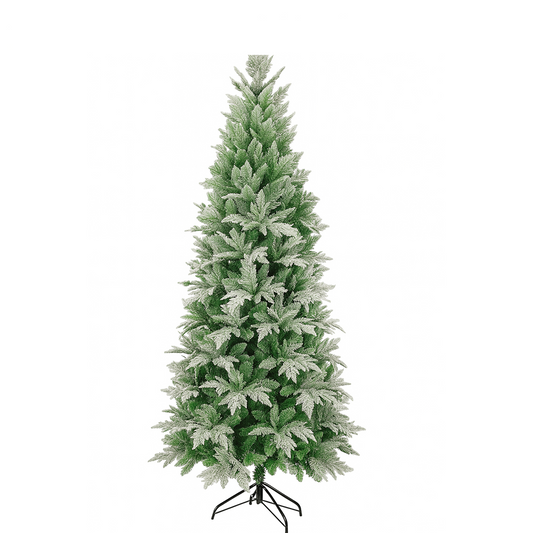 Snow-Flocked Christmas Tree