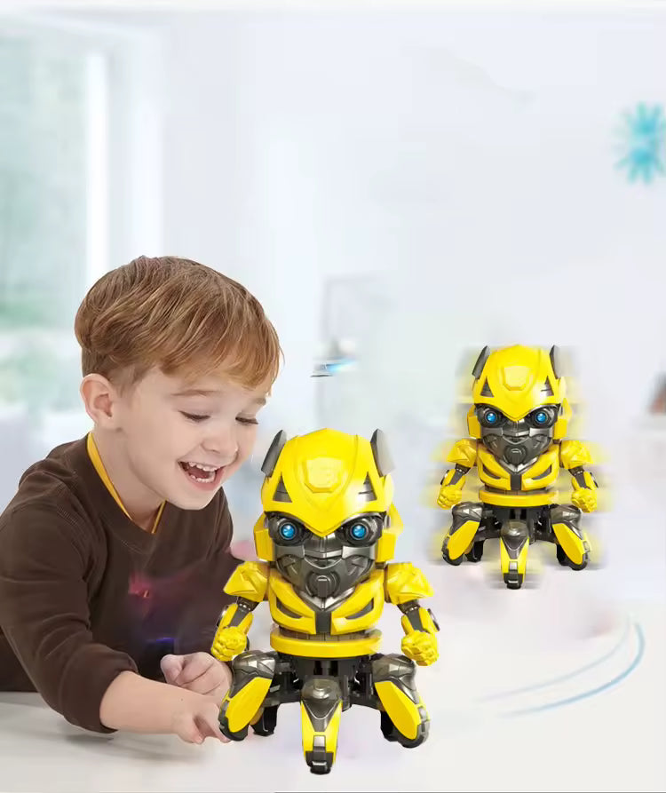 Electric Dance Robot Toy With Light and Music Smart Robot