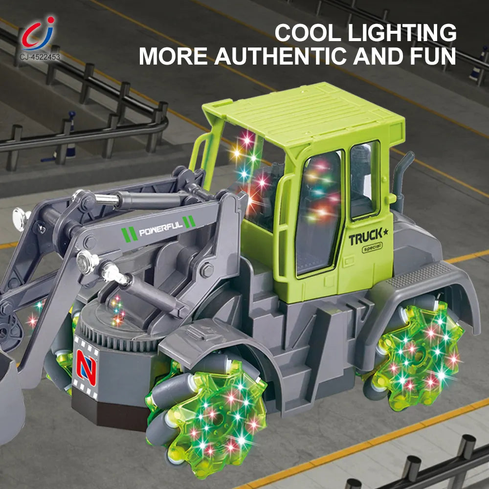 remote control bulldozer with lights and sounds