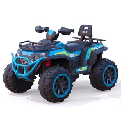 Electric Car with 4-Wheel Drive Motors 12V