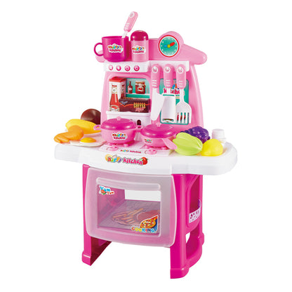 Pink Kitchen Playset with Accessories