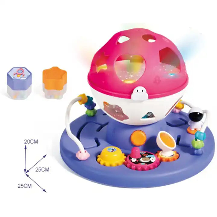 Educational Toys Simulation Musical Space Planet Game System With Light and Sound Baby Toys