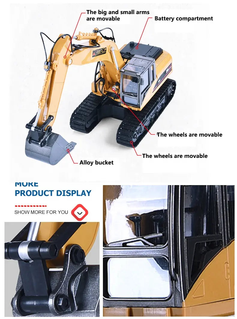 Excavator Simulation R/C