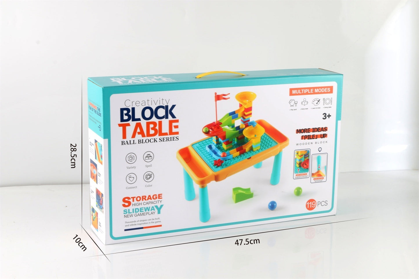 Creativity Block Table – Ball Block Series