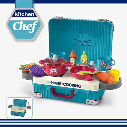 Kids Role Play Little Chef Cooking Kitchen Toy