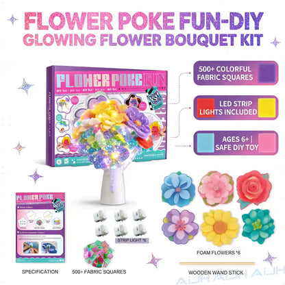 DIY Glowing Flower Bouquet Kit