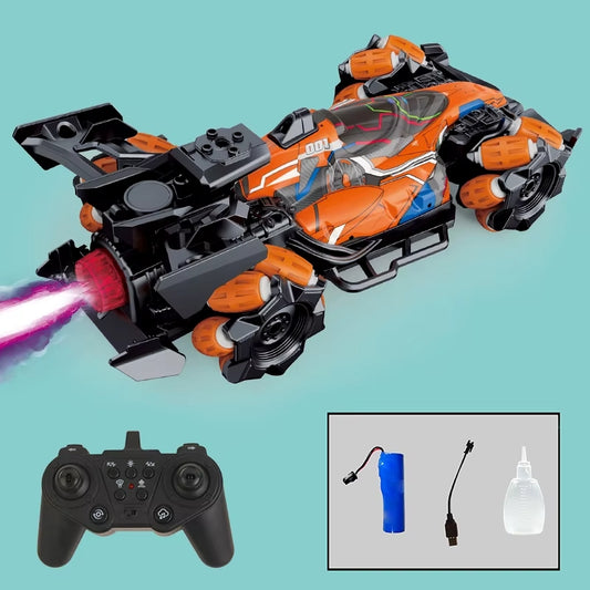 Remote Control Spray Stunt Car