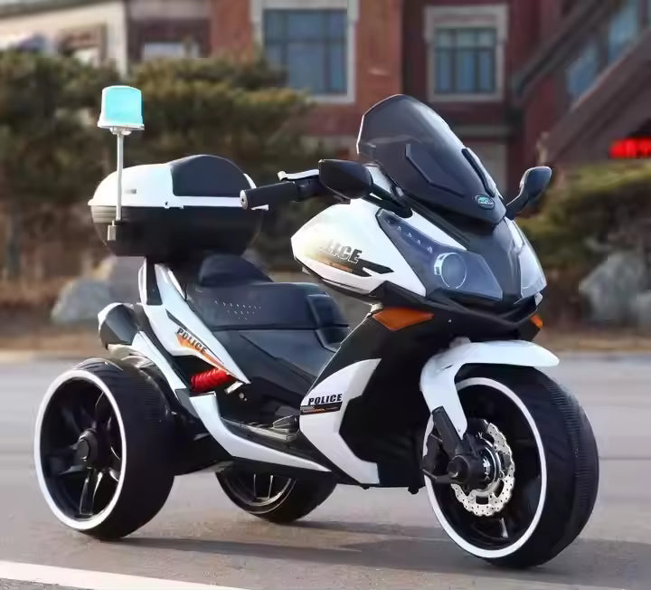 Unisex 12V Ride-On Kid Electric Motorbike Baby Motorcycle with Remote 2-4 5-7 Years Plastic Material Battery Powered