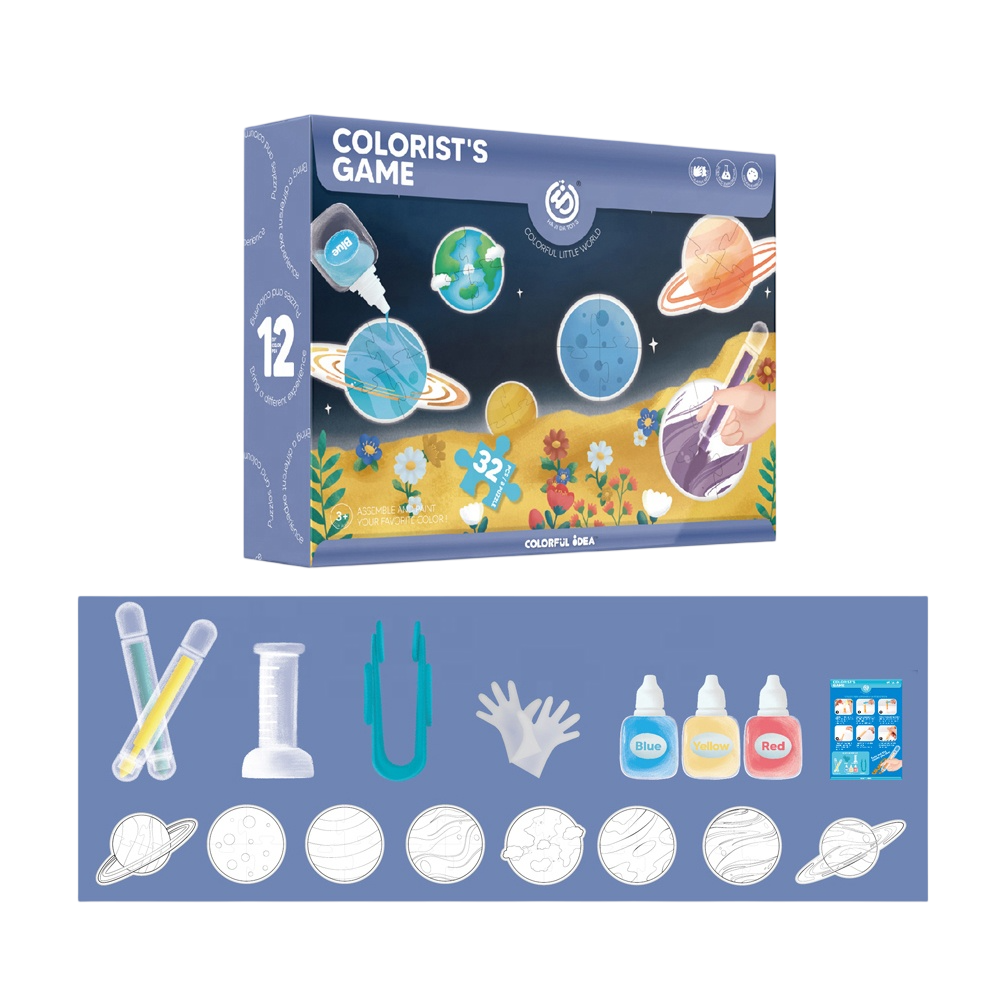 Colorist’s Game Art & Coloring Set