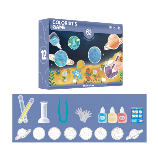 Colorist’s Game Art & Coloring Set