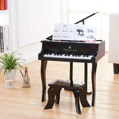 Realistic Wooden Piano