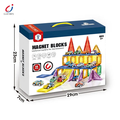 Magnet Blocks Race Track