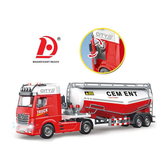 friction cement truck