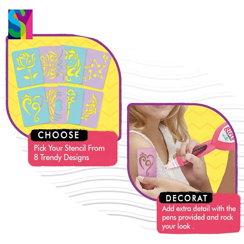 3 in 1 beauty salon accessories nails, tattoo, and hair