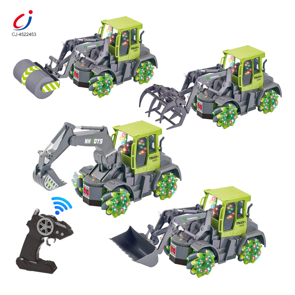 remote control bulldozer with lights and sounds