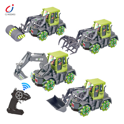 remote control bulldozer with lights and sounds