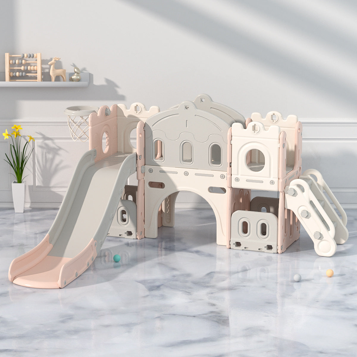 6 in 1 Toddler Slide