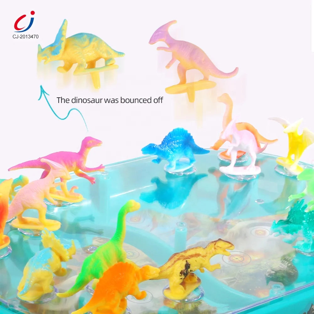 dinosaur fighting toy set