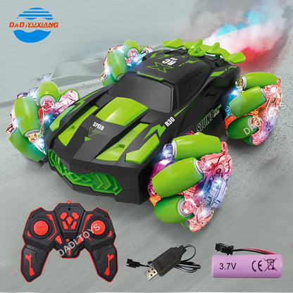 remote control stunt car