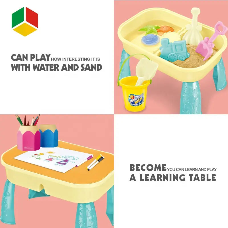 17 pieces set beach table