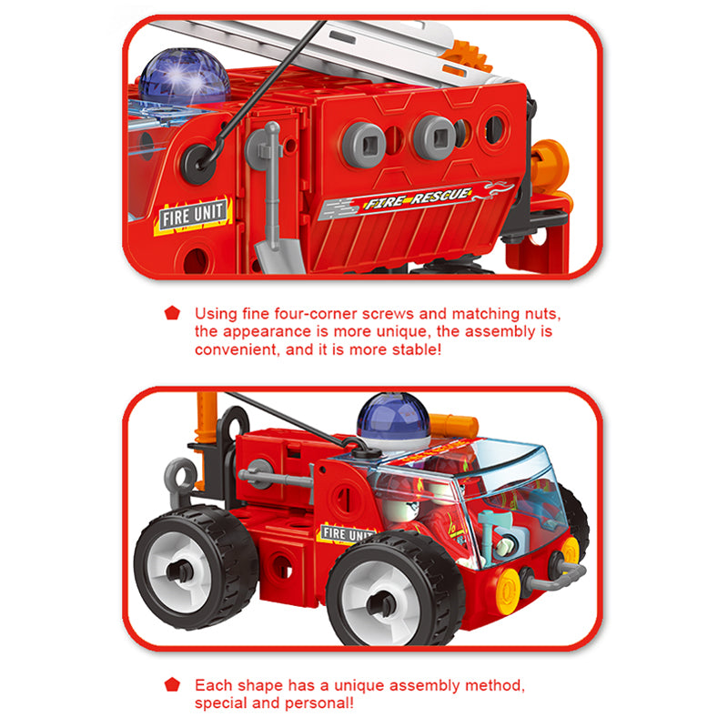 Fire Rescue 6-in-1 DIY Set