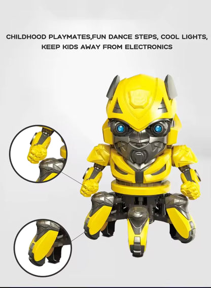 Electric Dance Robot Toy With Light and Music Smart Robot