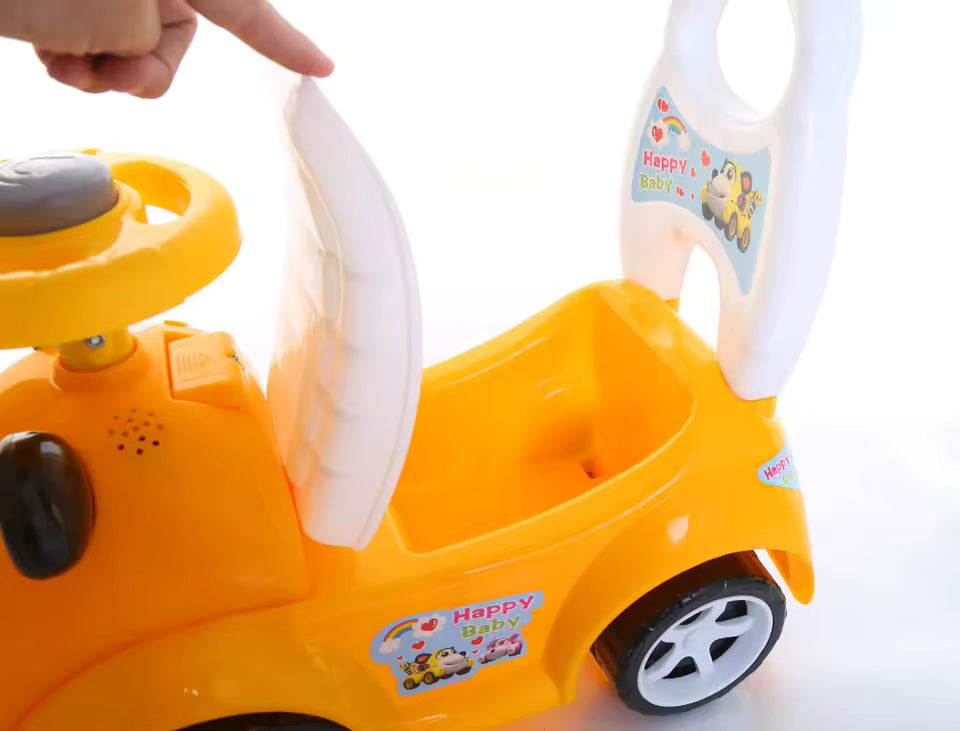 Ride On Cartoon Dog Car With Music & Light