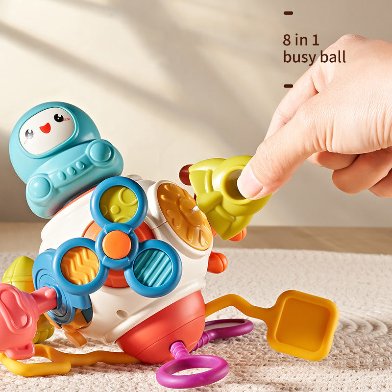 8 in 1 busy ball baby traveling toy