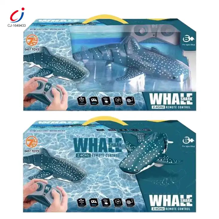 remote control whale toy