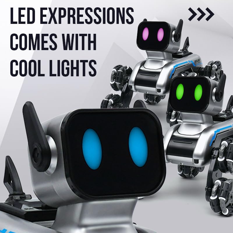 Robot Dog 18mins Play Time Light up Music