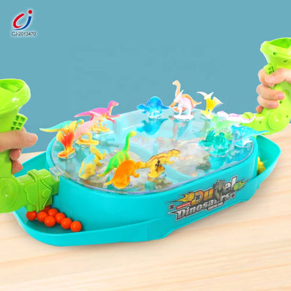 dinosaur fighting toy set