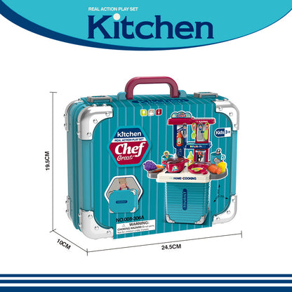 Kids Role Play Little Chef Cooking Kitchen Toy