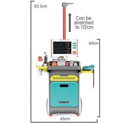 Kids Medical Desk – Pretend Play Doctor Set