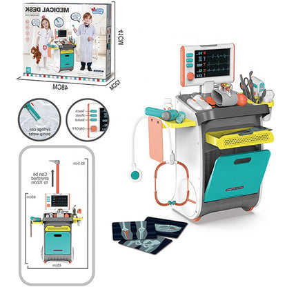 Kids Medical Desk – Pretend Play Doctor Set