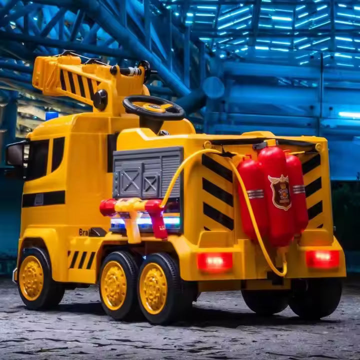construction and firefighter truck