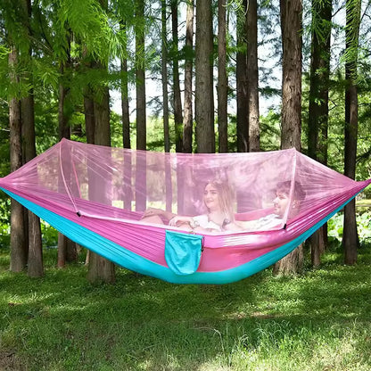 Outdoor Camping Canvas Hammock Portable