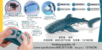 Rechargeable Whale Underwater Toy Remote Control Toys for Kids