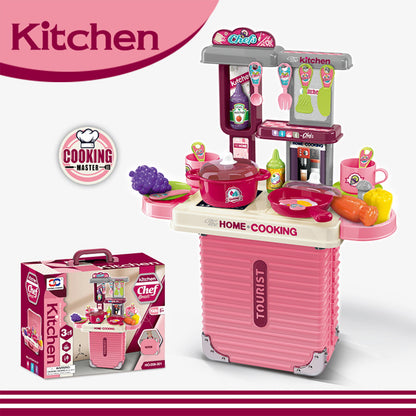 Kids Role Play Little Chef Cooking Kitchen Toy