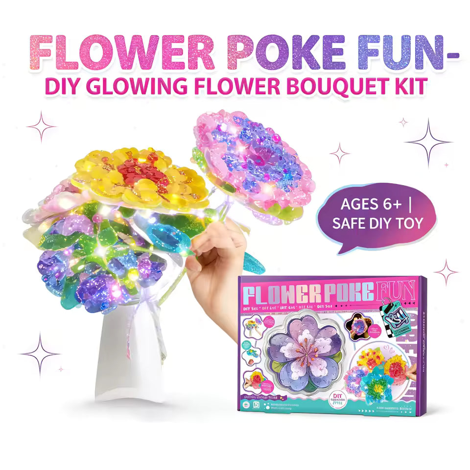 DIY Glowing Flower Bouquet Kit