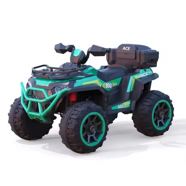Electric Car with 4-Wheel Drive Motors 12V