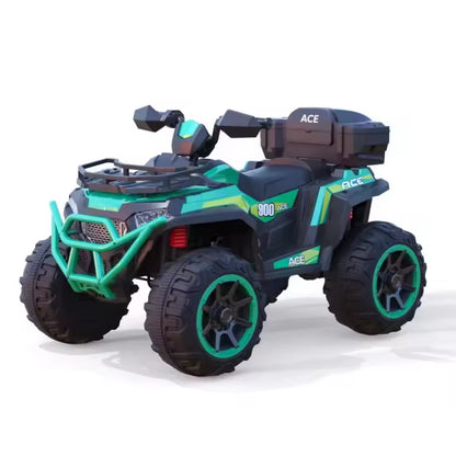 Electric Car with 4-Wheel Drive Motors 12V