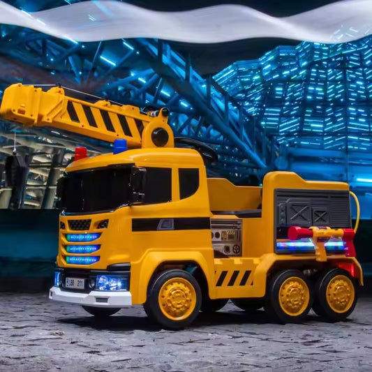 construction and firefighter truck