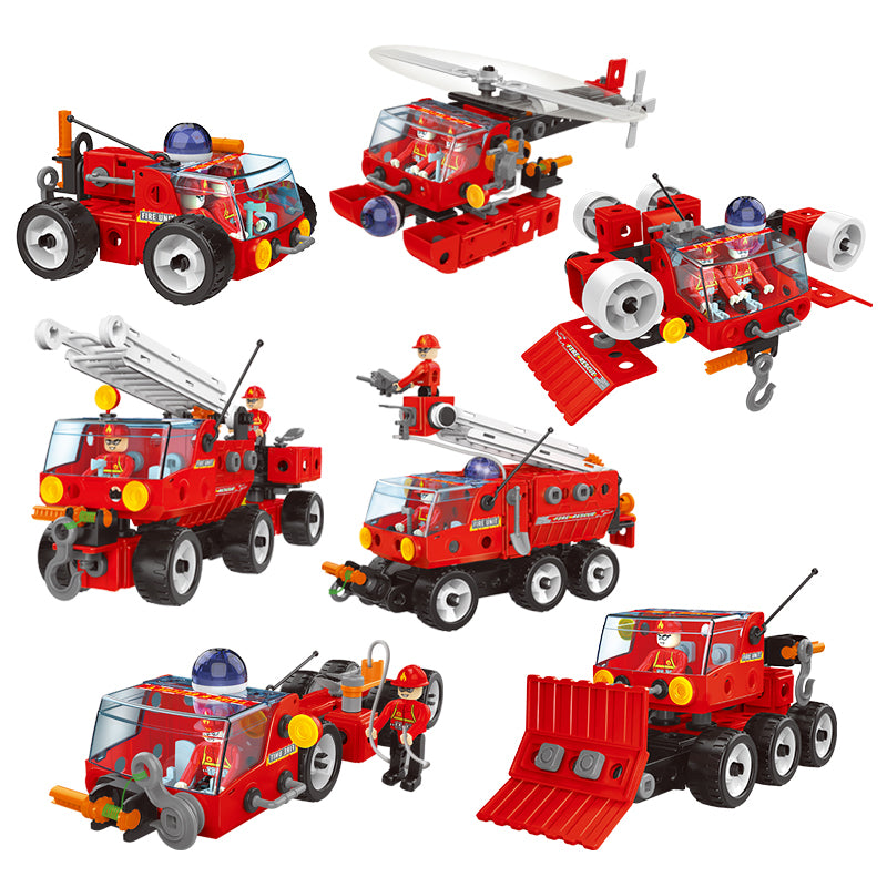 Fire Rescue 6-in-1 DIY Set