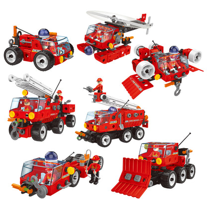 Fire Rescue 6-in-1 DIY Set