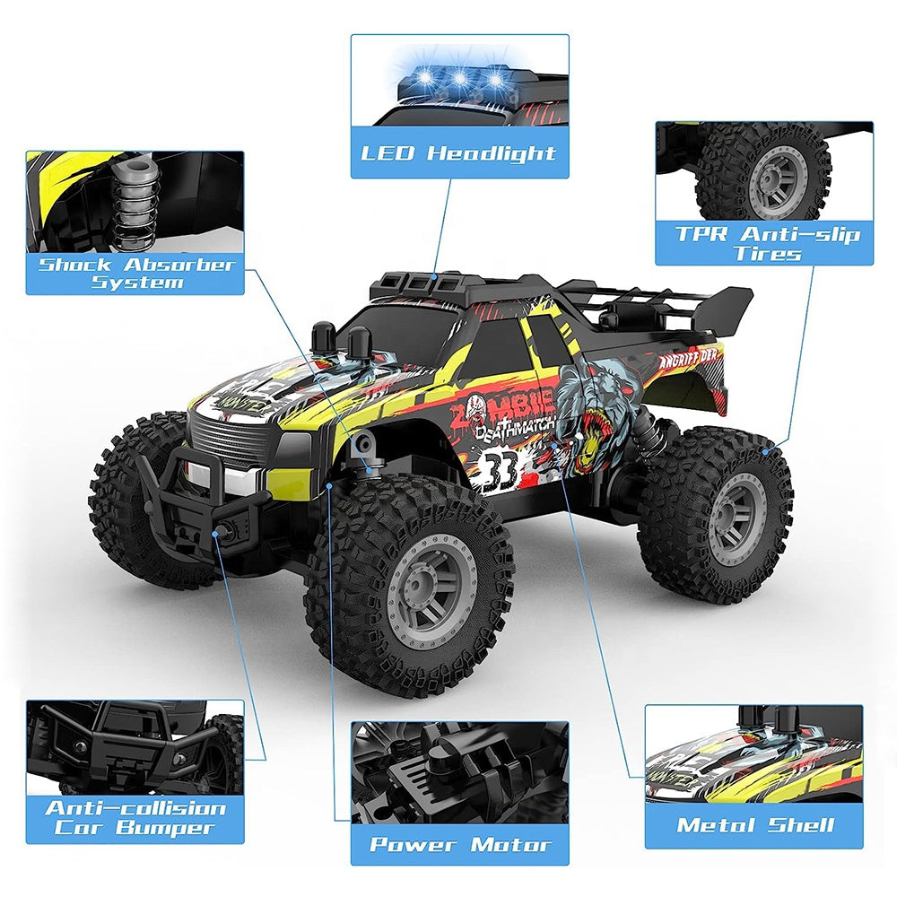Mountain Racing Champions 1:18 scale remote-controlled truck