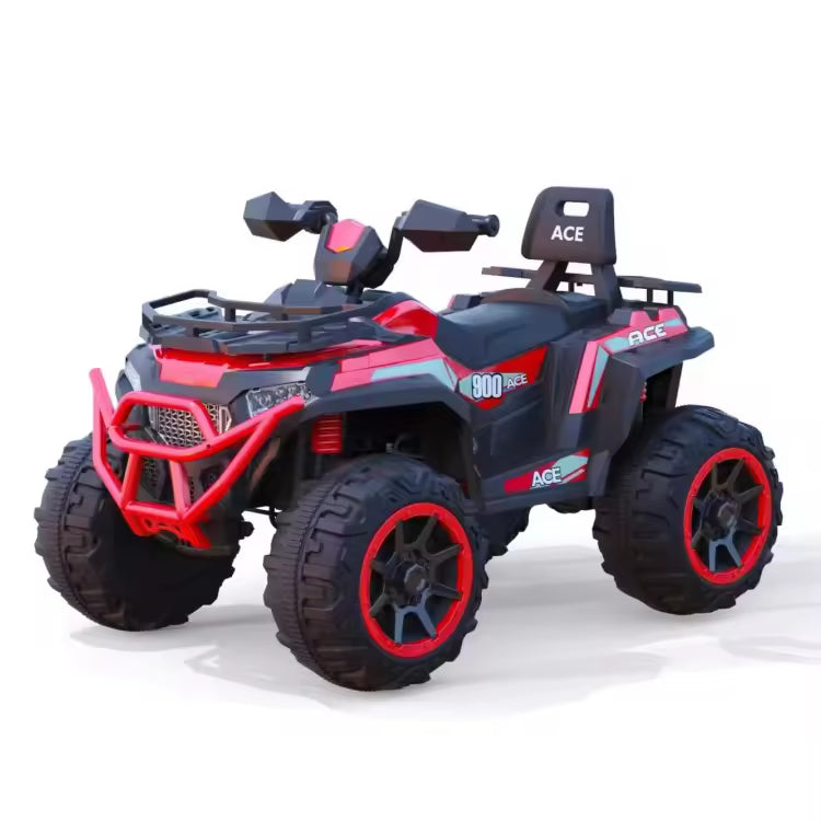 Electric Car with 4-Wheel Drive Motors 12V