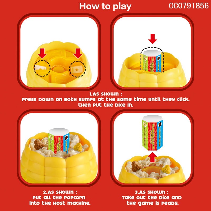 Simulated Popcorn Stress Relief Toy