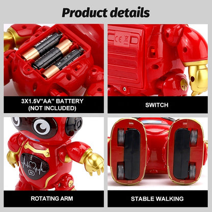 Kids Dance Intelligent Programming Infrared Remote Control Robot Personal Robot Friend Electronic Rc Toy Robots for Children